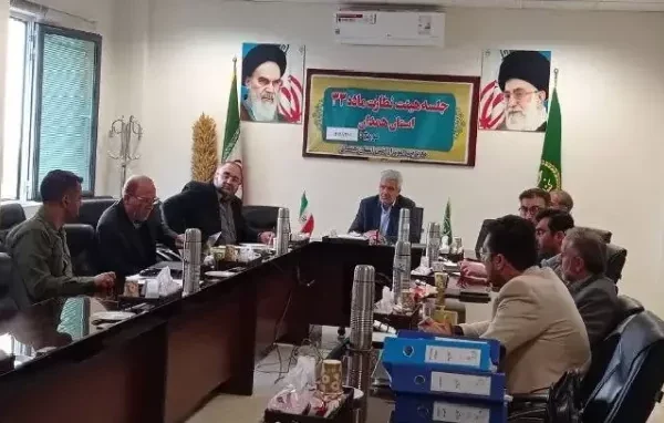 جلسه مدیران ملاردشیر با رئیس جهاد استان همدان و هیئت نظارت ماده 33 64094949