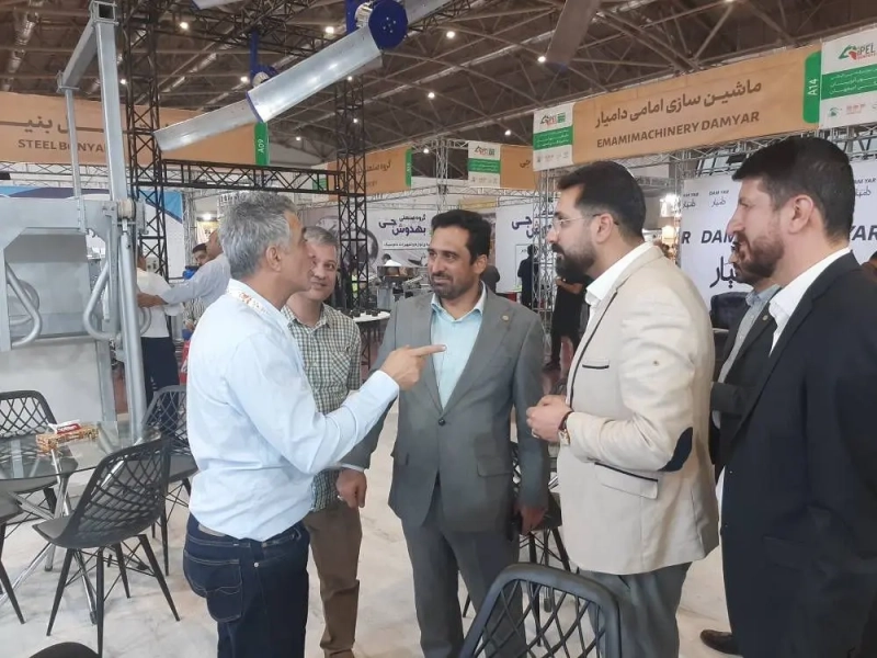 حضور مدیرعامل ملاردشیر در بیست و دومین نمایشگاه بین‌المللی دام و طیور   5445545646