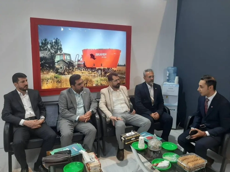 حضور مدیرعامل ملاردشیر در بیست و دومین نمایشگاه بین‌المللی دام و طیور   65456464