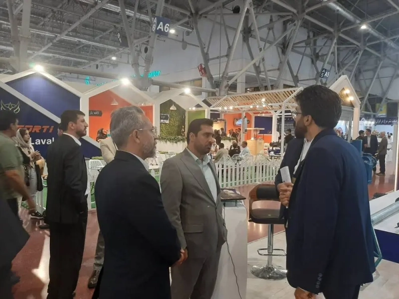حضور مدیرعامل ملاردشیر در بیست و دومین نمایشگاه بین‌المللی دام و طیور   545464