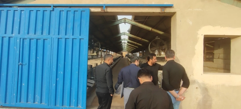 بازدید دوره ای مدیرعامل و اعضای هیات مدیره شرکت ملاردشیر 54564120