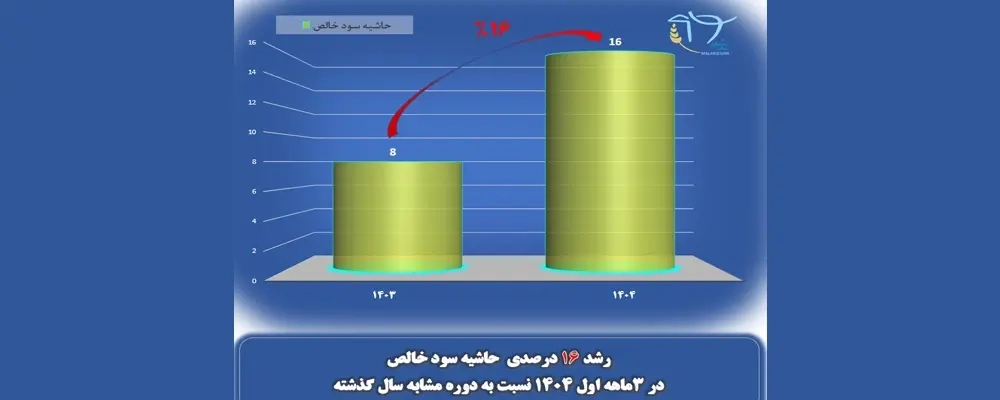 رشد 16 درصدی حاشیه سود 848654561