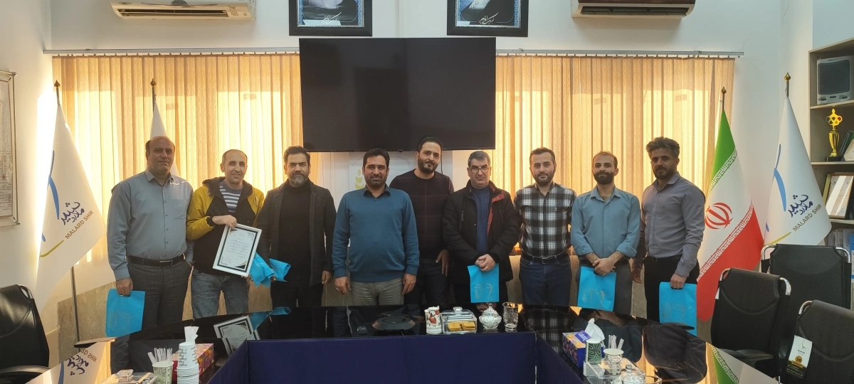 تقدیر و تشکر مدیرعامل ملاردشیر از مجموعه مالی شرکت 6546581