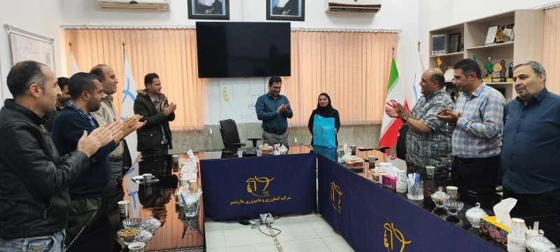 تقدیر مدیرعامل ملاردشیر از سرکار خانم جمالی 4561
