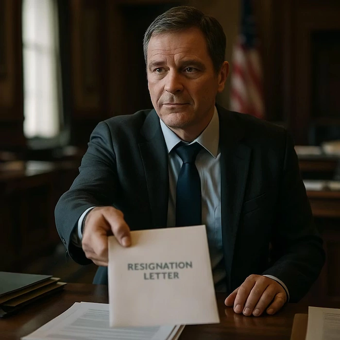 دادن نامه استعفا مدیرعامل 4684685