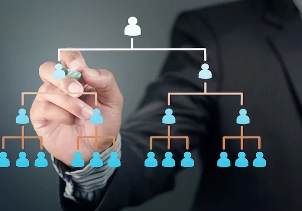 نمودار و بخش های مختلف انواع سطوح مدیریتی 546546540