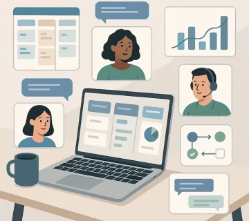 مدیریت تیم دورکاری 68416