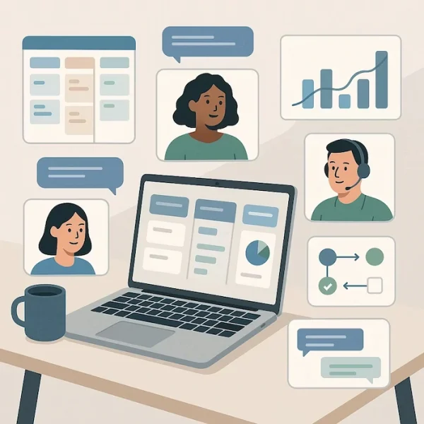 مدیریت تیم دورکاری 68416